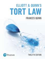 Elliott & Quinn's Tort Law