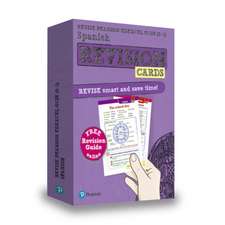 Pearson REVISE Edexcel GCSE Spanish: Revision Cards incl. online revision and audio - for 2025 exams