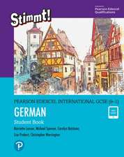 Pearson Edexcel International GCSE (9-1) German Student Book