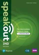 Speakout 2ed Pre-intermediate Student's Book & Interactive eBook with Digital Resources Access Code