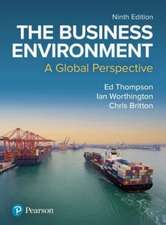 Thompson, E: Business Environment