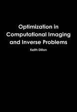 Optimization in Computational Imaging and Inverse Problems