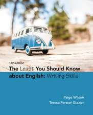 The Least You Should Know About English