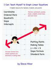 I Can: Teach Myself to Graph Linear Equations