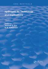 Hydrogen: Its Technology and Implication