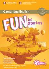 Fun for Starters Teacher’s Book with Downloadable Audio