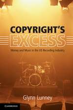 Copyright's Excess: Money and Music in the US Recording Industry