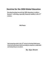 Doctrine for the 2050 Global Education