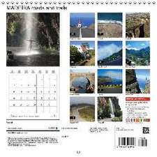 MADEIRA roads and trails (Wall Calendar 2015 300 × 300 mm Square)