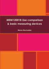 MEM12001B Use comparison and basic measuring devices