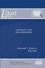 A Russian View on Landpower