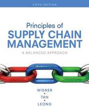 Leong, G: Principles of Supply Chain Management