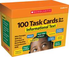 100 Task Cards in a Box: Informational Text