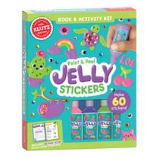 KLUTZ PAINT PEEL JELLY STICKERS