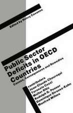 Public Sector Deficits in OECD Countries: Causes, Consequences and Remedies