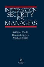 Information Security for Managers