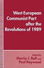 West European Communist Parties after the Revolutions of 1989