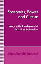 Economics, Power and Culture: Essays in the Development of Radical Institutionalism