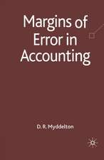 Margins of Error in Accounting