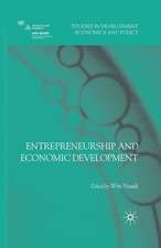 Entrepreneurship and Economic Development