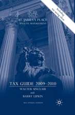 St. James’s Place Wealth Management Tax Guide 2009–2010