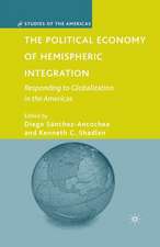 The Political Economy of Hemispheric Integration: Responding to Globalization in the Americas