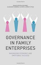 Governance in Family Enterprises