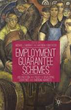 Employment Guarantee Schemes: Job Creation and Policy in Developing Countries and Emerging Markets