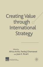 Creating Value through International Strategy