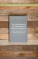 The Non-National in Contemporary American Literature: Ethnic Women Writers and Problematic Belongings