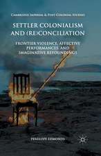 Settler Colonialism and (Re)conciliation: Frontier Violence, Affective Performances, and Imaginative Refoundings