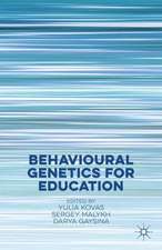 Behavioural Genetics for Education