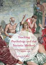 Teaching Psychology and the Socratic Method: Real Knowledge in a Virtual Age