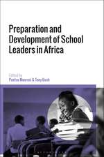 Preparation and Development of School Leaders in Africa