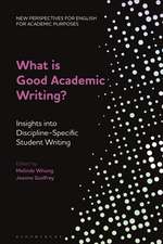 What is Good Academic Writing?