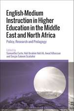 English-Medium Instruction in Higher Education in the Middle East and North Africa: Policy, Research and Pedagogy