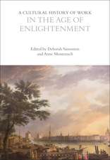 A Cultural History of Work in the Age of Enlightenment