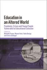 Education in an Altered World: Pandemic, Crises and Young People Vulnerable to Educational Exclusion