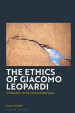 The Ethics of Giacomo Leopardi: A Philosophy for the Environmental Crisis