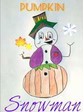 Pumpkin Snowman