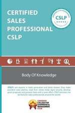 Certified Sales Professional CSLP BoK