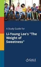 A Study Guide for Li-Young Lee's 