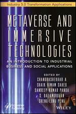 Metaverse and Immersive Technologies