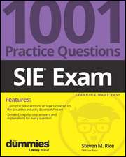 SIE Exam – 1001 Practice Questions For Dummies