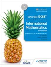 Cambr. IGCSE International Mathematics