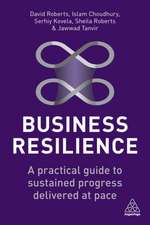 Business Resilience – A Practical Guide to Sustained Progress Delivered at Pace