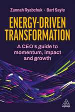 Energy-Driven Transformation