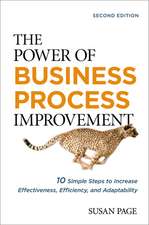 The Power of Business Process Improvement