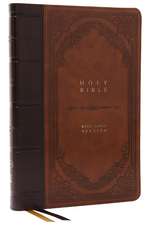 KJV Holy Bible: Giant Print Thinline, Brown Leathersoft, Red Letter, Comfort Print: King James Version (Vintage)