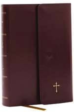 KJV Compact Bible w/ 43,000 Cross References, Burgundy Leatherflex with flap, Red Letter, Comfort Print: Holy Bible, King James Version